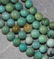 T�rkis - Kugel - 8-9mm - Kettenstrang