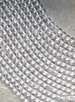 Bergkristall - Kugel - 4mm - Kettenstrang