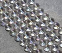 Bergkristall - Angel Aura - Kugel - 10mm - Kettenstrang