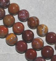 Versteinertes Holz - Kugel - 16mm - Kettenstrang