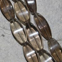 Rauchquarz - Freeform - 4-Kant - 12mm - Kettenstrang