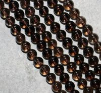 Rauchquarz - Kugel - 6mm - Kettenstrang