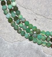Chrysopras - Kugel - 4mm  - Kettenstrang
