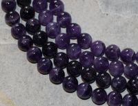 Amethyst - Kugel - 12mm - Kettenstrang