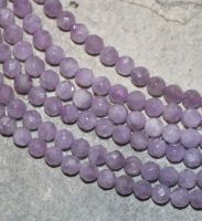 Amethyst - Kugel - matt - 8mm - Kettenstrang