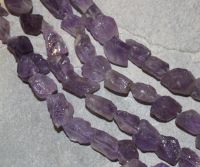 Amethyst - Freeform - Barock - 15-20mm - Kettenstrang