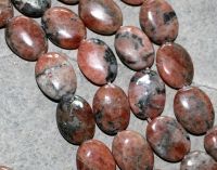 Rhodochrosit - Oval - 16x12mm - Kettenstrang