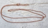 Kette aus Metall - rotgoldfarbig - 2,5mm -  80 cm - 10 St�ck
