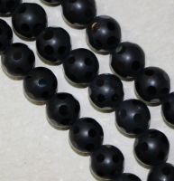 Onyx - Kugel - facettiert - matt - 20mm - Kettenstrang