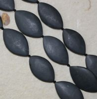 Onyx - Freeform - matt - 36x22mm - Kettenstrang