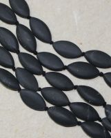 Onyx - Freeform - matt - 20x10mm - Kettenstrang