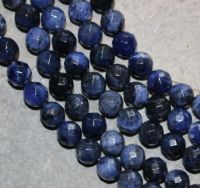 Sodalit - Kugel - facettiert - 8mm - Kettenstrang