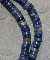 Sodalit - Scheibe - 9-10mm - Kettenstrang
