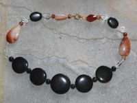 Achat Onyx - Edelsteinkette Sonderpreis