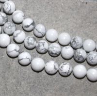 Magnesit - Kugel - 8mm - Kettenstrang