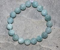 Aquamarin - Kugel - 10mm - Armband Elastik - 1 St�ck