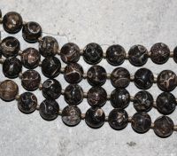 Turitella Achat - Kugel - 10mm - Kettenstrang