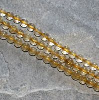 Rutilquarz - Kugel - 6mm - Kettenstrang