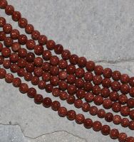 Goldfluss - Kugel - 4mm - Kettenstrang