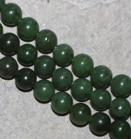 Jade Kanada - Kugel - 8mm - Kettenstrang