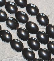 H�matit - Oval - 16x12mm - Kettenstrang