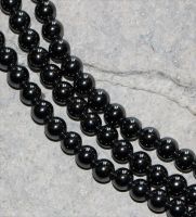 H�matit - Kugel - 4mm - Kettenstrang
