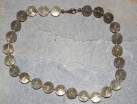 Rutilquarz - Kugel - 16mm - 50cm - Edelstein Kette