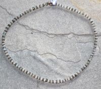 Labradorit - Scheiben - facettiert - 4-6mm - Edelstein Kette