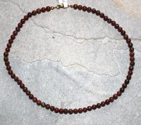 Brekzien Jaspis - Kugel - 6mm - 45cm - Edelstein Kette
