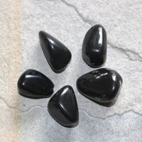 Onyx - Trommelsteine gebohrt - Anh�nger - 5 St�ck
