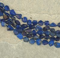 Lapis - Freeform - facettiert - 5-9mm - Kettenstrang