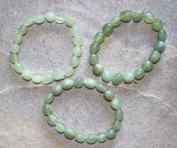New Jade - Barock Nugget - Armband Elastik - 3 St�ck
