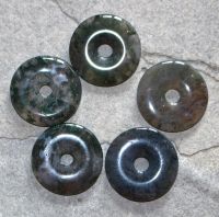 Moosachat - Donuts - 30mm - Anh�nger - 5 St�ck