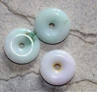 Jade Burma - Donuts - 25-28mm - Anh�nger - 3 St�ck