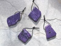 Charoit - Freeform gebohrt - Anh�nger - 1 St�ck