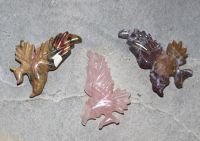 Edelstein Mix - Anh�nger - Adler mit Bohrung - 1 St�ck