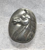 Pyrit - Pferd - Anh�nger mit Bohrung - 1 St�ck