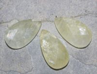 Calcit - Tropfen facettiert - gebohrt - Anh�nger - 1 St.