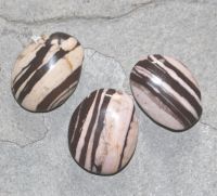 Herbst Jaspis  - Freeform oval - gebohrt - Anh�nger - 1 St�ck