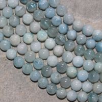 Aquamarin - Kugel - 8mm - Kettenstrang