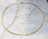 Halsreif -  5reihig - golden - Bajonett - 45cm - Made in Japan
