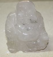 Bergkristall - Buddha - 9x6x9cm - 0,7 kg - Einzelst�ck