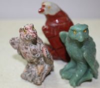 Adler Tier Figur - Edelstein Mix - 8-9cm - 1 St�ck