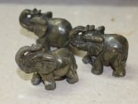 Elefant Tier Figur - Pyrit - 10cm -  1 St�ck