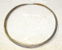 Halsreif -  40reihig - grau golden - Bajonett - 45cm - 5 St�ck