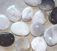 Achat Botswana - Scheibensteine - 30-45mm - 250 Gramm