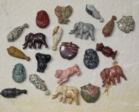 Edelstein Mix - Magnet - Tiere Figuren - 10 St. - Sonderpreis