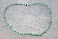 Smaragd - Rondelle - 4-8mm - 45cm - Edelstein Kette