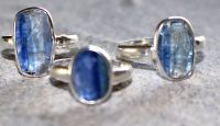 Cyanit Disthen - Cabochon Freeform - Ring - Silber - 1 St�ck