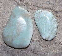 Larimar - Freeform - Handschmeichler - 2 St�ck